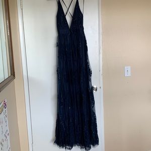 Vici Luxxel NWT Navy Maxi Dress